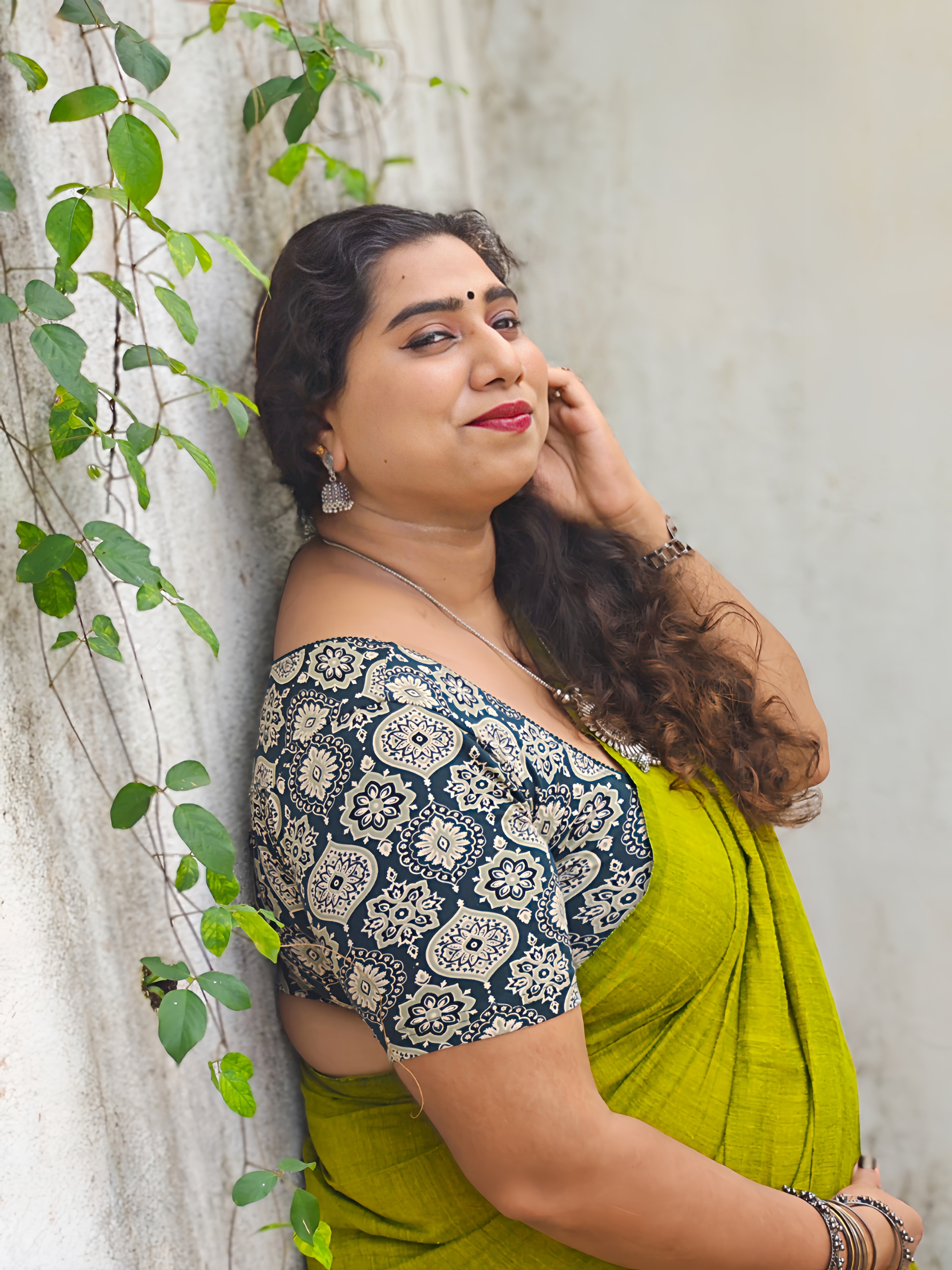 Mustard Yellow Khadi Cotton Saree with Black Running Blouse | Soft Daily Wear Saree